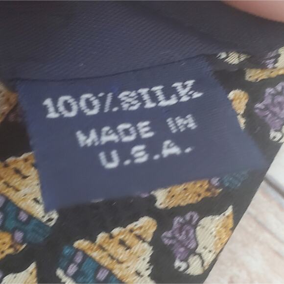 J. Garcia Tie 100% Silk Stonehenge Ltd - Picture 4 of 6